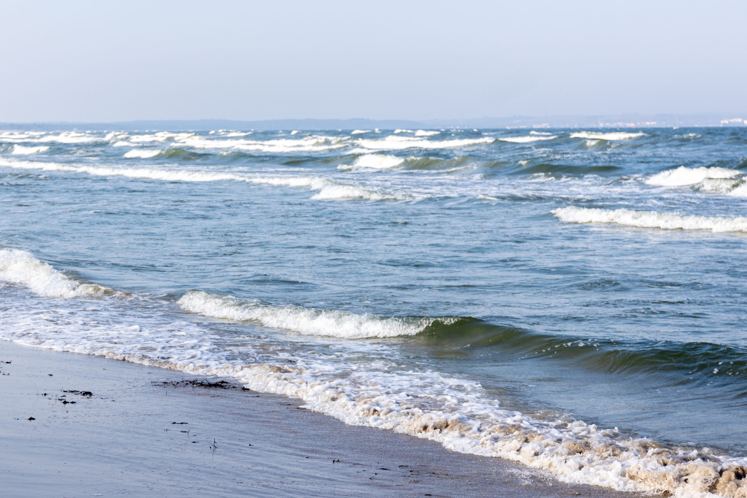 Sea waves. Beach. Sea background. Background with seashore.